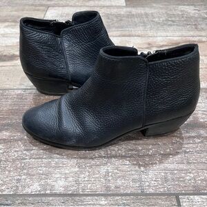 Sam Edelman | Petty Ankle Black Leather Boots